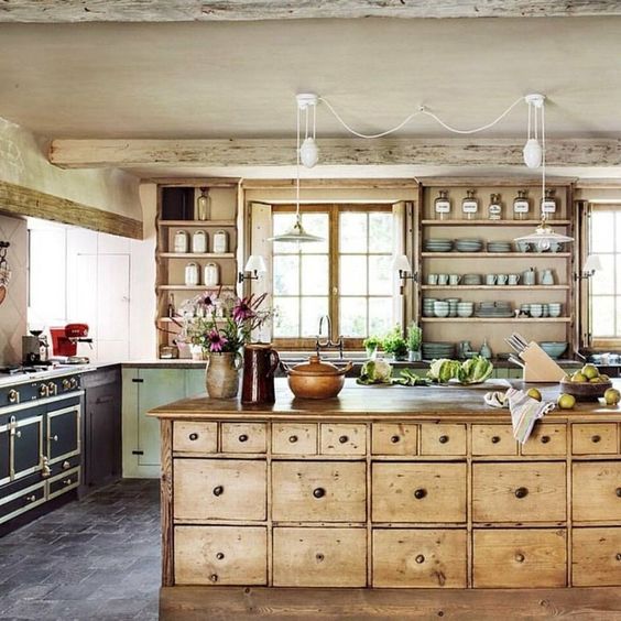 Cuisine dans un style Boho Chic